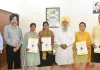 ਗੁਰਮੀਤ ਸਿੰਘ ਖੁੱਡੀਆਂ ਨੇ ਪਸ਼ੂ ਪਾਲਣ ਵਿਭਾਗ ਵਿੱਚ ਚਾਰ ਨਵ-ਨਿਯੁਕਤ ਉਮੀਦਵਾਰਾਂ ਨੂੰ ਸੌਂਪੇ ਨਿਯੁਕਤੀ ਪੱਤਰ