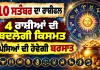 ਅੱਜ ਦਾ ਰਾਸ਼ੀਫਲ (10 ਸਤੰਬਰ): ਮੇਖ ਅਤੇ ਤੁਲਾ ਰਾਸ਼ੀ ਵਾਲਿਆਂ ਨੂੰ ਹੋਵੇਗਾ ਧਨ ਲਾਭ, ਜਾਣੋ ਸਾਰੀਆਂ 12 ਰਾਸ਼ੀਆਂ ਦਾ ਭਵਿੱਖਫਲ