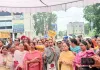 ਅਕਾਲੀ ਦਲ ਦੇ ਦਫ਼ਤਰ ਵਿੱਚ ਬਜ਼ੁਰਗ ਦਲਿਤ ਔਰਤ ਨਾਲ ਕੁੱਟਮਾਰ ਖ਼ਿਲਾਫ਼ ਆਪ ਮਹਿਲਾ ਵਿੰਗ ਵੱਲੋਂ ਸਮਰਾਲਾ 'ਚ ਭਾਰੀ ਰੋਸ ਪ੍ਰਦਰਸ਼ਨ