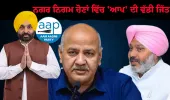 ਨਗਰ ਨਿਗਮ ਚੋਣਾਂ ਵਿੱਚ 'ਆਪ' ਦੀ ਵੱਡੀ ਜਿੱਤ; ਮਨੀਸ਼ ਸਿਸੋਦੀਆ ਨੇ ਕਿਹਾ, ਪੰਜਾਬ ਭਰ ਵਿੱਚ, ਲੋਕਾਂ ਨੇ ਸਪੱਸ਼ਟ ਸੁਨੇਹਾ ਦਿੱਤਾ ਹੈ: ਉਹ ਚੰਗੇ ਸ਼ਾਸਨ ਦੀ ਕਦਰ ਕਰਦੇ ਹਨ ਅਤੇ 'ਆਪ' ਸਰਕਾਰ ਦੇ ਕੰਮ ਤੋਂ ਸੰਤੁਸ਼ਟ ਹਨ