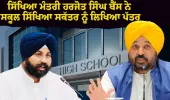 ਸਿੱਖਿਆ ਮੰਤਰੀ ਹਰਜੋਤ ਸਿੰਘ ਬੈਂਸ ਨੇ ਸਕੂਲ ਸਿੱਖਿਆ ਸਕੱਤਰ ਨੂੰ ਲਿਖਿਆ ਪੱਤਰ, ਵਿਭਾਗ ਨੂੰ ਫੀਸ ਢਾਂਚੇ ‘ਚ ਸੁਧਾਰਾਤਮਕ ਉਪਾਵਾਂ ਨੂੰ ਤੇਜ਼ੀ ਨਾਲ ਲਾਗੂ ਕਰਨ ਦੇ ਦਿੱਤੇ ਨਿਰਦੇਸ਼