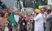 ਅਗੰਮਪੁਰ ਤੋਂ ਮੁੱਖ ਮੰਤਰੀ ਤੀਰਥ ਯਾਤਰਾ ਤਹਿਤ ਬੱਸ ਰਵਾਨਾ, ਹਰਜੋਤ ਬੈਂਸ ਕੈਬਨਿਟ ਮੰਤਰੀ ਨੇ ਦਿੱਤੀ ਹਰੀ ਝੰਡੀ