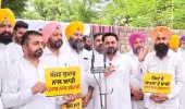 1984 ਦੇ ਸਿੱਖ ਵਿਰੋਧੀ ਦੰਗਿਆਂ ਦੇ ਦੋਸ਼ੀ ਸੱਜਣ ਕੁਮਾਰ ਨੂੰ ਸ਼ਰਧਾਂਜਲੀ ਦੇਣ ਵਾਲੇ ਭਾਜਪਾ ਆਗੂਆਂ ਖ਼ਿਲਾਫ਼ ਆਮ ਆਦਮੀ ਪਾਰਟੀ ਦਾ ਪੂਰੇ ਪੰਜਾਬ ਵਿੱਚ ਪ੍ਰਦਰਸ਼ਨ