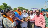 ਏਸ਼ੀਅਨ ਗੇਮਜ਼ ’ਚ ਲਗਾਤਾਰ ਤੀਜਾ ਤਗ਼ਮਾ ਜਿੱਤ ਕੇ ਪਟਿਆਲਾ ਪਰਤੇ ਉਲੰਪੀਅਨ ਤੇਜਿੰਦਰਪਾਲ ਸਿੰਘ ਤੂਰ ਦਾ ਭਰਵਾਂ ਸਵਾਗਤ