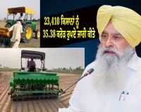 ਸਾਲ 2025-26 ਵਿੱਚ ਪਾਣੀ ਬਚਾਉਣ ਵਾਲੀ ਤਕਨੀਕ ਅਪਣਾਉਣ ਵਾਲੇ 23,410 ਕਿਸਾਨਾਂ ਨੂੰ 35.38 ਕਰੋੜ ਰੁਪਏ ਜਾਰੀ ਕੀਤੇ: ਖੇਤੀਬਾੜੀ ਮੰਤਰੀ