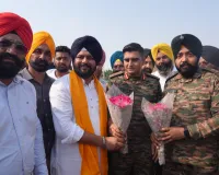 ਫਿਰੋਜ਼ਪੁਰ ਤੋਂ ਲੇਹ-ਲੱਦਾਖ ਲਈ ਰਵਾਨਾ ਹੋ ਰਹੀ 21 ਸਿੱਖ ਰੈਜੀਮੈਂਟ  ਦਾ ਵਿਧਾਇਕ ਲਾਲਪੁਰਾ ਵੱਲੋਂ ਨਿੱਘਾ ਸਵਾਗਤ