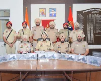 ਸਰਹੱਦ ਪਾਰੋਂ ਹਥਿਆਰ ਤਸਕਰੀ ਵਾਲੇ ਮਾਡਿਊਲ ਨਾਲ ਸਬੰਧਤ ਅੱਠ ਵਿਅਕਤੀ 11 ਆਧੁਨਿਕ ਪਿਸਤੌਲਾਂ ਸਣੇ ਕਾਬੂ