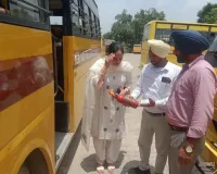 ਰੀਜਨਲ ਟਰਾਂਸਪੋਰਟ ਅਫ਼ਸਰ ਮਨਜੀਤ ਕੌਰ ਵੱਲੋਂ ਓਵਰਲੋਡ ਵਾਹਨਾਂ ਖ਼ਿਲਾਫ਼ ਸਖ਼ਤ ਕਾਰਵਾਈ; ਸਕੂਲ ਬੱਸਾਂ ਦੀ ਵੀ ਕੀਤੀ ਵਿਸ਼ੇਸ਼ ਚੈਕਿੰਗ