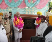 ਜਲ ਸਰੋਤ ਮੰਤਰੀ ਬਰਿੰਦਰ ਕੁਮਾਰ ਗੋਇਲ ਵਲੋਂ ਪਿੰਡ ਸੰਧੂ ਕਲਾਂ ਅਤੇ ਭਗਤਪੁਰਾ ਵਿਚ 82 ਕਰੋੜ ਦੀ ਲਾਗਤ ਵਾਲੇ ਨਹਿਰੀ ਪ੍ਰਾਜੈਕਟਾਂ ਦਾ ਉਦਘਾਟਨ