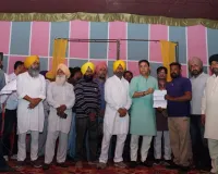 ਕੈਬਨਿਟ ਮੰਤਰੀ ਅਮਨ ਅਰੋੜਾ ਨੇ ਸੁਨਾਮ ਹਲਕੇ ਦੇ 40 ਪਿੰਡਾਂ ਦੇ 59 ਵਿਕਾਸ ਕਾਰਜਾਂ ਲਈ 02.60 ਕਰੋੜ ਰੁਪਏ ਦੀਆਂ ਗ੍ਰਾਂਟਾਂ ਦੇ ਚੈੱਕ ਵੰਡੇ