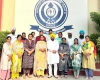 ਕੈਬਨਿਟ ਮੰਤਰੀ ਹਰਭਜਨ ਸਿੰਘ ਈ.ਟੀ.ਓ.ਵਲੋਂ ਐਮ.ਜੀ.ਐਨ. ਕਾਲਜ ਦਾ ਦੌਰਾ