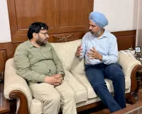 ਯੂ.ਕੇ. ਦੇ ਸੰਸਦ ਮੈਂਬਰ ਤਨਮਨਜੀਤ ਸਿੰਘ ਢੇਸੀ ਵੱਲੋਂ ਪ੍ਰਵਾਸੀ ਮਾਮਲੇ ਮੰਤਰੀ ਰਵਜੋਤ ਸਿੰਘ ਨਾਲ ਮੁਲਾਕਾਤ