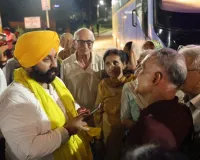 ਮੁੱਖ ਮੰਤਰੀ ਤੀਰਥ ਯਾਤਰਾ ਤਹਿਤ ਕੈਬਨਿਟ ਮੰਤਰੀ ਹਰਜੋਤ ਸਿੰਘ ਬੈਂਸ ਵੱਲੋਂ ਨੰਗਲ ਤੋਂ ਤਿੰਨ ਹੋਰ ਬੱਸਾਂ ਰਵਾਨਾ