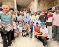 ਵਿਧਾਇਕ ਸ਼ੈਰੀ ਕਲਸੀ ਨੇ ਪਿੰਡ ਠੀਕਰੀਵਾਲ ਉਚਾ ਵਿਖੇ ਨੌਜਵਾਨਾਂ ਖਿਡਾਰੀਆਂ ਨੂੰ ਵੰਡੀਆਂ ਖੇਡ ਕਿੱਟਾਂ
