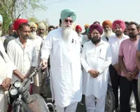 ਸਪੀਕਰ ਸ. ਕੁਲਤਾਰ ਸਿੰਘ ਸੰਧਵਾਂ ਨੇ ਮੀਂਹ ਅਤੇ ਗੜ੍ਹੇਮਾਰੀ ਕਾਰਨ ਨੁਕਸਾਨੀ ਝੋਨੇ ਦੀ ਫ਼ਸਲ ਦਾ ਲਿਆ ਜਾਇਜ਼ਾ