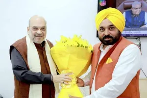 ਮੁੱਖ ਮੰਤਰੀ ਭਗਵੰਤ ਮਾਨ ਨੇ ਕੇਂਦਰੀ ਗ੍ਰਹਿ ਮੰਤਰੀ ਅਮਿਤ ਸ਼ਾਹ ਨਾਲ ਮੁਲਾਕਾਤ