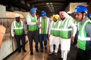 ਬਿਜਲੀ ਮੰਤਰੀ ਵੱਲੋਂ ਤਲਵੰਡੀ ਸਾਬੋ ਥਰਮਲ ਪਲਾਂਟ ਦਾ ਦੌਰਾ, ਇਕ ਯੂਨਿਟ ਵੱਲੋਂ ਉਤਪਾਦਨ ਸ਼ੁਰੂ