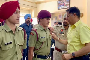 ਅਮਨ ਅਰੋੜਾ ਵੱਲੋਂ ਮਹਾਰਾਜਾ ਰਣਜੀਤ ਸਿੰਘ ਪ੍ਰੈਪਰੇਟਰੀ ਇੰਸਟੀਚਿਊਟ ਦੇ ਕੈਡਿਟਾਂ ਨੂੰ ਮੰਤਰ, ‘ਸਫ਼ਲਤਾ ਲਈ ਹੌਸਲੇ ਬੁਲੰਦ ਰੱਖੋ’