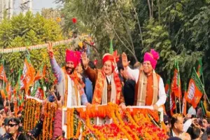 ਭਾਜਪਾ ਪ੍ਰਧਾਨ ਜੇਪੀ ਨੱਡਾ ਦਾ ਪੰਚਕੂਲਾ ‘ਚ ਰੋਡ ਸ਼ੋਅ: 3 ਦਿਨਾਂ ‘ਚ ਹਰਿਆਣਾ ਦਾ ਦੂਜਾ ਦੌਰਾ