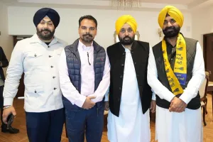 ਸਾਬਕਾ ਕਾਂਗਰਸੀ ਵਿਧਾਇਕ ਗੁਰਪ੍ਰੀਤ ਸਿੰਘ GP AAP ‘ਚ ਹੋਏ ਸ਼ਾਮਿਲ CM ਮਾਨ ਦੀ ਮੌਜ਼ੂਦਗੀ ‘ਚ ਫੜ੍ਹਿਆ ਆਮ ਆਦਮੀ ਪਾਰਟੀ ਦਾ ਪੱਲਾ