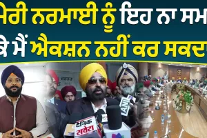 ਮੇਰੀ ਨਰਮਾਈ ਨੂੰ ਇਹ ਨਾ ਸਮਝੋ ਕੇ ਮੈਂ ਐਕਸ਼ਨ ਨਹੀਂ ਕਰ ਸਕਦਾ : CM Mann
