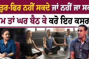ਜੇ ਤੁਰ-ਫਿਰ ਨਹੀਂ ਸਕਦੇ ਜਾਂ ਨਹੀਂ ਜਾ ਸਕਦੇ ਜਿਮ ਤਾਂ ਘਰ ਬੈਠ ਕੇ ਕਰੋ ਇਹ ਕਸਰਤਾਂ
