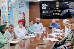 ਪੰਜਾਬ ਦੇ ਮੁੱਖ ਚੋਣ ਅਧਿਕਾਰੀ ਵੱਲੋਂ ਡਿਪਟੀ ਕਮਿਸ਼ਨਰ ਅਤੇ ਪੁਲਿਸ ਕਮਿਸ਼ਨਰ ਨੂੰ ਵੋਟਿੰਗ ਤੋਂ ਪਹਿਲਾਂ ਦੇ 72, 48 ਅਤੇ 24 ਘੰਟਿਆਂ ਦੌਰਾਨ ਵਾਧੂ ਚੌਕਸੀ ਯਕੀਨੀ ਬਣਾਉਣ ਨਿਰਦੇਸ਼
