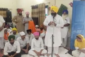ਬਰੋਟਾ ਸਾਹਿਬ ਦੇ ਸਲਾਨਾ ਸਮਾਗਮ ਵਿੱਚ ਸਾਮਿਲ ਹੋਏ ਕੈਬਨਿਟ ਮੰਤਰੀ ਹਰਜੋਤ ਬੈਂਸ