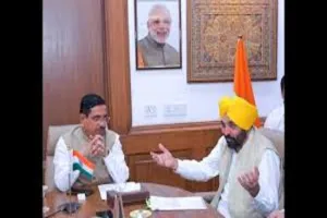 ਮੁੱਖ ਮੰਤਰੀ ਭਗਵੰਤ ਮਾਨ ਦੀ ਕੇਂਦਰੀ ਮੰਤਰੀ ਪ੍ਰਹਿਲਾਦ ਜੋਸ਼ੀ ਨਾਲ ਦਿੱਲੀ ਵਿੱਚ ਮੀਟਿੰਗ