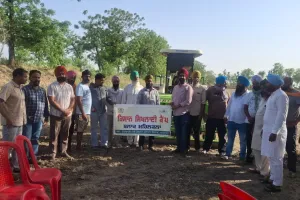 ਪਿੰਡ ਖਿਆਲੀ 'ਚ ਝੋਨੇ ਦੀ ਸਿੱਧੀ ਬਿਜਾਈ ਸਬੰਧੀ ਲਗਾਇਆ ਕੈਂਪ