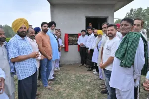 ਪੰਜਾਬ ਸਰਕਾਰ ਲੋਕਾਂ ਨੂੰ ਬੁਨਿਆਦੀ ਸਹੂਲਤਾਂ ਮੁਹੱਈਆ ਕਰਵਾਉਣ ਲਈ ਵਚਨਬੱਧ-ਮੰਤਰੀ ਰਵਜੋਤ ਸਿੰਘ
