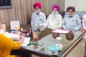 ਤਹਿਸਲੀਦਾਰ ਚੋਣਾਂ ਵੱਲੋਂ ਸਪੈਸ਼ਲ ਇੰਟੈਂਸਿਵ ਰਵੀਜ਼ਨ ਸਬੰਧੀ ਰਾਜਨੀਤਕ ਪਾਰਟੀਆਂ ਦੇ ਨੁਮਾਇੰਦਿਆਂ ਨਾਲ ਵਿਸ਼ੇਸ਼ ਮੀਟਿੰਗ