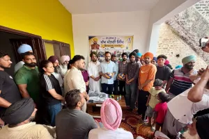 ਜ਼ਿਲ੍ਹਾ ਬਰਨਾਲਾ ਵਿੱਚ ਪਹਿਲੇ ਪੜਾਅ 'ਚ 25 ਪਿੰਡਾਂ।ਵਿਚ ਜਿਮ ਸਥਾਪਿਤ: ਮੀਤ ਹੇਅਰ