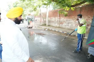 ਮਾਨ ਸਰਕਾਰ ਵੱਲੋਂ ਪਟਿਆਲਾ ਵਿੱਚ ਹਾਈਬ੍ਰਿਡ ਸਫ਼ਾਈ ਮਾਡਲ ਦਾ ਆਗ਼ਾਜ਼