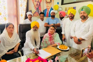 ਵਿਧਾਇਕ ਨਰਿੰਦਰ ਕੌਰ ਭਰਾਜ ਦੀ ਹਾਜ਼ਰੀ ਵਿੱਚ ਅਵਤਾਰ ਸਿੰਘ ਤਾਰੀ ਨੇ ਨਗਰ ਕੌਂਸਲ ਭਵਾਨੀਗੜ੍ਹ ਦੇ ਪ੍ਰਧਾਨ ਵਜੋਂ ਸੰਭਾਲਿਆ ਚਾਰਜ