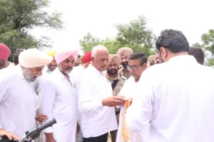ਕੈਬਨਿਟ ਮੰਤਰੀ ਬਰਿੰਦਰ ਕੁਮਾਰ ਗੋਇਲ ਵੱਲੋਂ ਘੱਗਰ ਸਬੰਧੀ ਹੜ੍ਹ ਰੋਕੂ ਪ੍ਰਬੰਧਾਂ ਦਾ ਜਾਇਜ਼ਾ