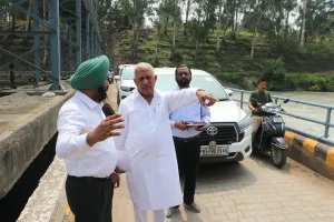 ਕਰੀਬ 50 ਕਰੋੜ ਰੁਪਏ ਨਾਲ ਮਾਧੋਪੁਰ ਹੈੱਡਵਰਕਸ ਦੇ 54 ਗੇਟਾਂ ਦਾ ਮਜ਼ਬੂਤੀਕਰਨ ਕੀਤਾ ਬਰਿੰਦਰ ਕੁਮਾਰ ਗੋਇਲ
