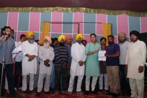 ਕੈਬਨਿਟ ਮੰਤਰੀ ਅਮਨ ਅਰੋੜਾ ਨੇ ਸੁਨਾਮ ਹਲਕੇ ਦੇ 40 ਪਿੰਡਾਂ ਦੇ 59 ਵਿਕਾਸ ਕਾਰਜਾਂ ਲਈ 02.60 ਕਰੋੜ ਰੁਪਏ ਦੀਆਂ ਗ੍ਰਾਂਟਾਂ ਦੇ ਚੈੱਕ ਵੰਡੇ