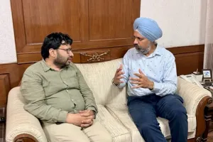 ਯੂ.ਕੇ. ਦੇ ਸੰਸਦ ਮੈਂਬਰ ਤਨਮਨਜੀਤ ਸਿੰਘ ਢੇਸੀ ਵੱਲੋਂ ਪ੍ਰਵਾਸੀ ਮਾਮਲੇ ਮੰਤਰੀ ਰਵਜੋਤ ਸਿੰਘ ਨਾਲ ਮੁਲਾਕਾਤ