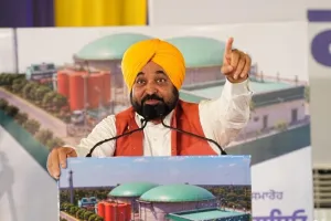 ਮੁੱਖ ਮੰਤਰੀ ਭਗਵੰਤ ਸਿੰਘ ਮਾਨ ਨੇ ਲੁਧਿਆਣਾ ਦੇ ਹੈਬੋਵਾਲ ਵਿੱਚ ਕੰਪਰੈੱਸਡ ਬਾਇਓਗੈਸ ਪਲਾਂਟ ਦਾ ਰੱਖਿਆ ਨੀਂਹ ਪੱਥਰ