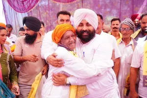ਹਲਕਾ ਸ਼੍ਰੀ ਅਨੰਦਪੁਰ ਸਾਹਿਬ ਚ' ਗੂੰਜਿਆ ਭਗਵੰਤ ਮਾਨ ਦੁਬਾਰਾ ਦਾ ਨਾਅਰਾ