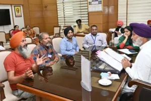 ਵਿੱਤ ਮੰਤਰੀ ਹਰਪਾਲ ਸਿੰਘ ਚੀਮਾ ਵੱਲੋਂ ਮੁਲਾਜ਼ਮ ਯੂਨੀਅਨਾਂ ਨਾਲ ਮੀਟਿੰਗਾਂ
