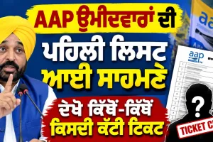 AAP Punjab Candidate List 2027: ਆਪ ਨੇ ਜਾਰੀ ਕੀਤੀ 40 ਉਮੀਦਵਾਰਾਂ ਦੀ ਪਹਿਲੀ ਲਿਸਟ, ਧੁਰੀ ਤੋਂ ਭਗਵੰਤ ਮਾਨ ਲੜਨਗੇ ਚੋਣ