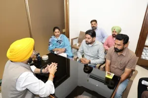 ਤਰੁਨਪ੍ਰੀਤ ਸਿੰਘ ਸੌਂਦ ਵੱਲੋਂ ਮਨਰੇਗਾ ਕਰਮਚਾਰੀ ਯੂਨੀਅਨ ਦੀਆਂ ਮੰਗਾਂ ਦਾ ਸਮਾਂਬੱਧ ਨਿਪਟਾਰਾ ਕਰਨ ਦਾ ਭਰੋਸਾ