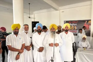 ਬੀਤੇ ਦਿਨੀ ਹੋਏ ਬਰਸਾਤ ਨਾਲ ਹੋਏ ਖਰਾਬ ਹੋਈ ਝੋਨੇ  ਦੀ ਫਸਲ ਦੀ ਜਲਦੀ ਕਰਵਾਈ ਜਾਵੇਗੀ ਗਿਰਦਾਵਰੀ  —— ਕੈਬਨਿਟ ਮੰਤਰੀ