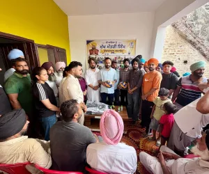 ਜ਼ਿਲ੍ਹਾ ਬਰਨਾਲਾ ਵਿੱਚ ਪਹਿਲੇ ਪੜਾਅ 'ਚ 25 ਪਿੰਡਾਂ।ਵਿਚ ਜਿਮ ਸਥਾਪਿਤ: ਮੀਤ ਹੇਅਰ