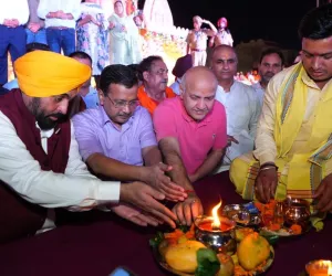ਹੁਣ ਸਾਲਾਸਰ-ਖਾਟੂ ਸ਼ਿਆਮ ਜੀ ਦੇ ਵੀ ਮੁਫ਼ਤ ਦਰਸ਼ਨ ਕਰਵਾਏਗੀ ਭਗਵੰਤ ਮਾਨ ਸਰਕਾਰ- ਕੇਜਰੀਵਾਲ