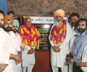 ਕੈਬਨਿਟ ਮੰਤਰੀ ਬਰਿੰਦਰ ਕੁਮਾਰ ਗੋਇਲ ਵੱਲੋਂ ਬਹੁ-ਕਰੋੜੀ ਪੁਲਾਂ ਅਤੇ ਪੱਕੇ ਖਾਲਿਆਂ ਦਾ ਉਦਘਾਟਨ