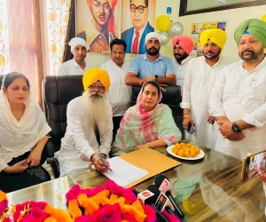 ਵਿਧਾਇਕ ਨਰਿੰਦਰ ਕੌਰ ਭਰਾਜ ਦੀ ਹਾਜ਼ਰੀ ਵਿੱਚ ਅਵਤਾਰ ਸਿੰਘ ਤਾਰੀ ਨੇ ਨਗਰ ਕੌਂਸਲ ਭਵਾਨੀਗੜ੍ਹ ਦੇ ਪ੍ਰਧਾਨ ਵਜੋਂ ਸੰਭਾਲਿਆ ਚਾਰਜ