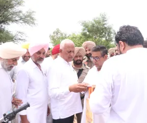 ਕੈਬਨਿਟ ਮੰਤਰੀ ਬਰਿੰਦਰ ਕੁਮਾਰ ਗੋਇਲ ਵੱਲੋਂ ਘੱਗਰ ਸਬੰਧੀ ਹੜ੍ਹ ਰੋਕੂ ਪ੍ਰਬੰਧਾਂ ਦਾ ਜਾਇਜ਼ਾ